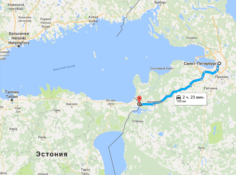 Такси в Эстонию дешево
